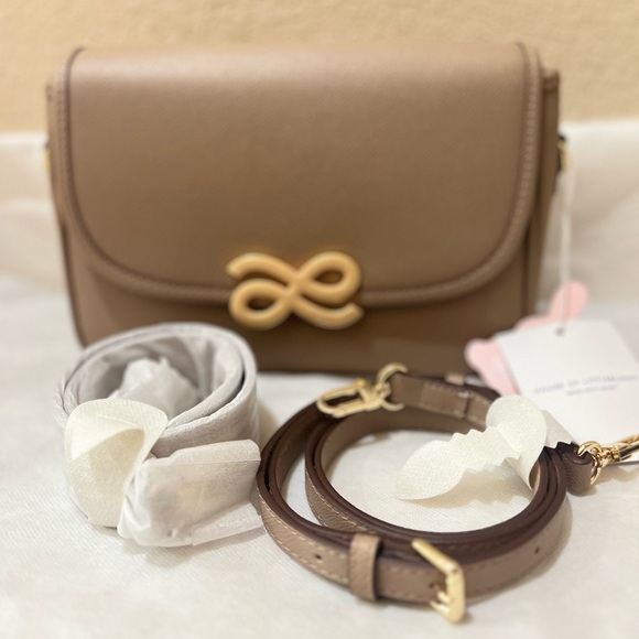 HOLB Traveler Elegant Taupe Crossbody Bag - Picture 2 of 7